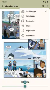 Lettore di fumetti (cbz/cbr) screenshot