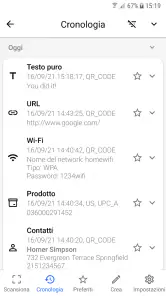 Lettore QR (Italiano) screenshot