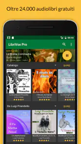 LibriVox Audiolibri screenshot