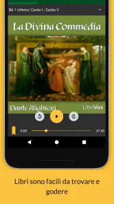 LibriVox Audiolibri screenshot