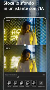 Lightroom video e foto editor screenshot