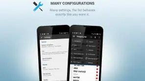 Lista della spesa input vocale screenshot
