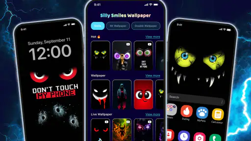 Live Wallpaper: Silly Smiles 1