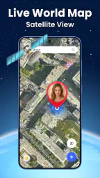 Live World Map: Satellite View 1