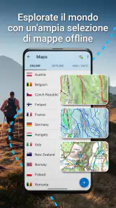Locus Map navigazione outdoor screenshot