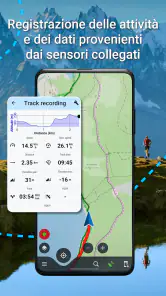 Locus Map navigazione outdoor screenshot