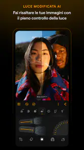 Luminar: editor di foto screenshot
