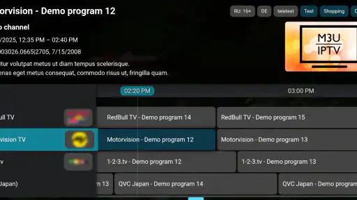 M3U IPTV 7