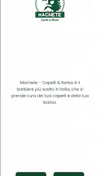 Machete Capelli & Barba 1