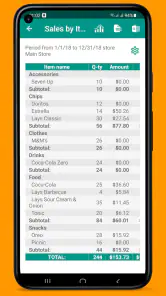 Magazzino e inventario screenshot