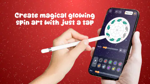 Magic Wheel - Spin Art Drawing 8