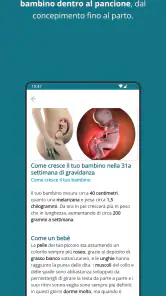 MammacheApp Gravidanza Bambino screenshot