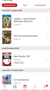 Mangacollec screenshot