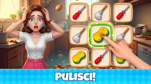 Manor Café: Giochi di match 3 1
