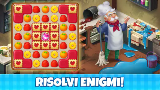 Manor Café: Giochi di match 3 8