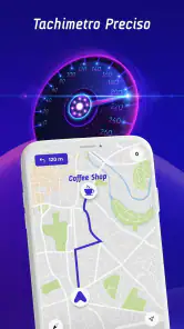 Mappe offline, GPS, tachimetro screenshot