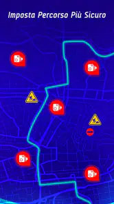 Mappe offline, GPS, tachimetro screenshot