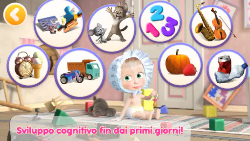 Masha e Orso: ABC Giochi Bimba 2