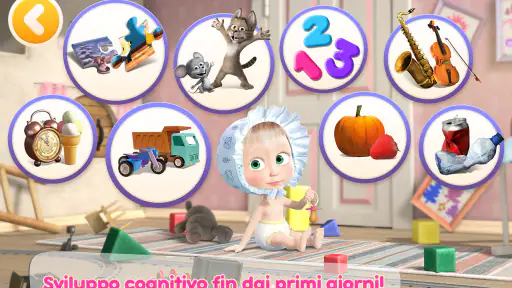 Masha e Orso: ABC Giochi Bimba 8