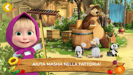Masha e Orso: Giochi Fattoria 1
