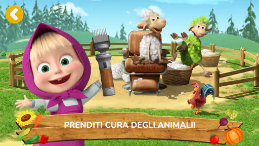 Masha e Orso: Giochi Fattoria 4