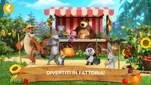 Masha e Orso: Giochi Fattoria 7