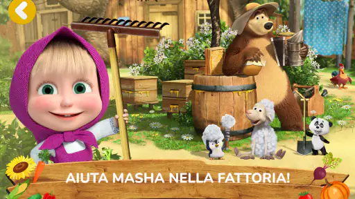 Masha e Orso: Giochi Fattoria 8