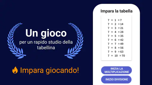 Matematica Bambini - Tabelline 7