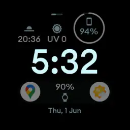 Material 4: Watch face 8