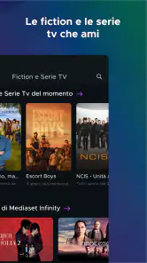 Mediaset Infinity Italia screenshot