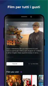 Mediaset Infinity Italia screenshot