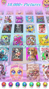 Meme Color By Number Game screenshot