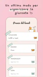 Menu Planner Settimanale screenshot