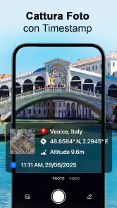 MeShot: GPS Camera & Geo Stamp screenshot