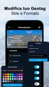 MeShot: GPS Camera & Geo Stamp screenshot
