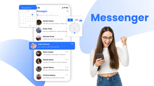 Messages: SMS Messenger Home 7
