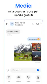 Messaggi screenshot