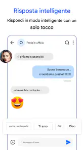Messaggi screenshot
