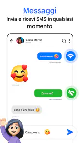 Messaggi screenshot
