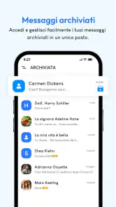 Messaggi: SMS di testo screenshot