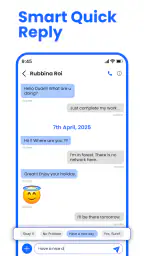 Messenger : SMS Home 6