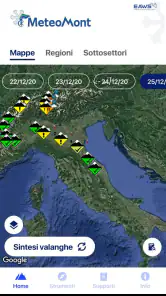 Meteomont screenshot
