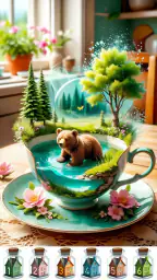 MiniMagic Coloring Book 1