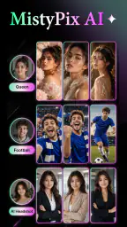 MistyPix-Generatore di Foto AI 1