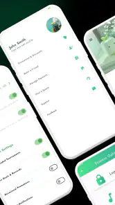 Modello di app Flutter UI screenshot