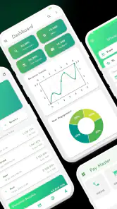 Modello di app Flutter UI screenshot