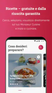 Monsieur Cuisine App screenshot