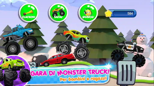 Monster Trucks Game for Kids 2 1
