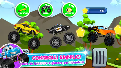 Monster Trucks Game for Kids 2 5