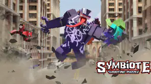 Mr Symbiote Shooting Puzzle screenshot